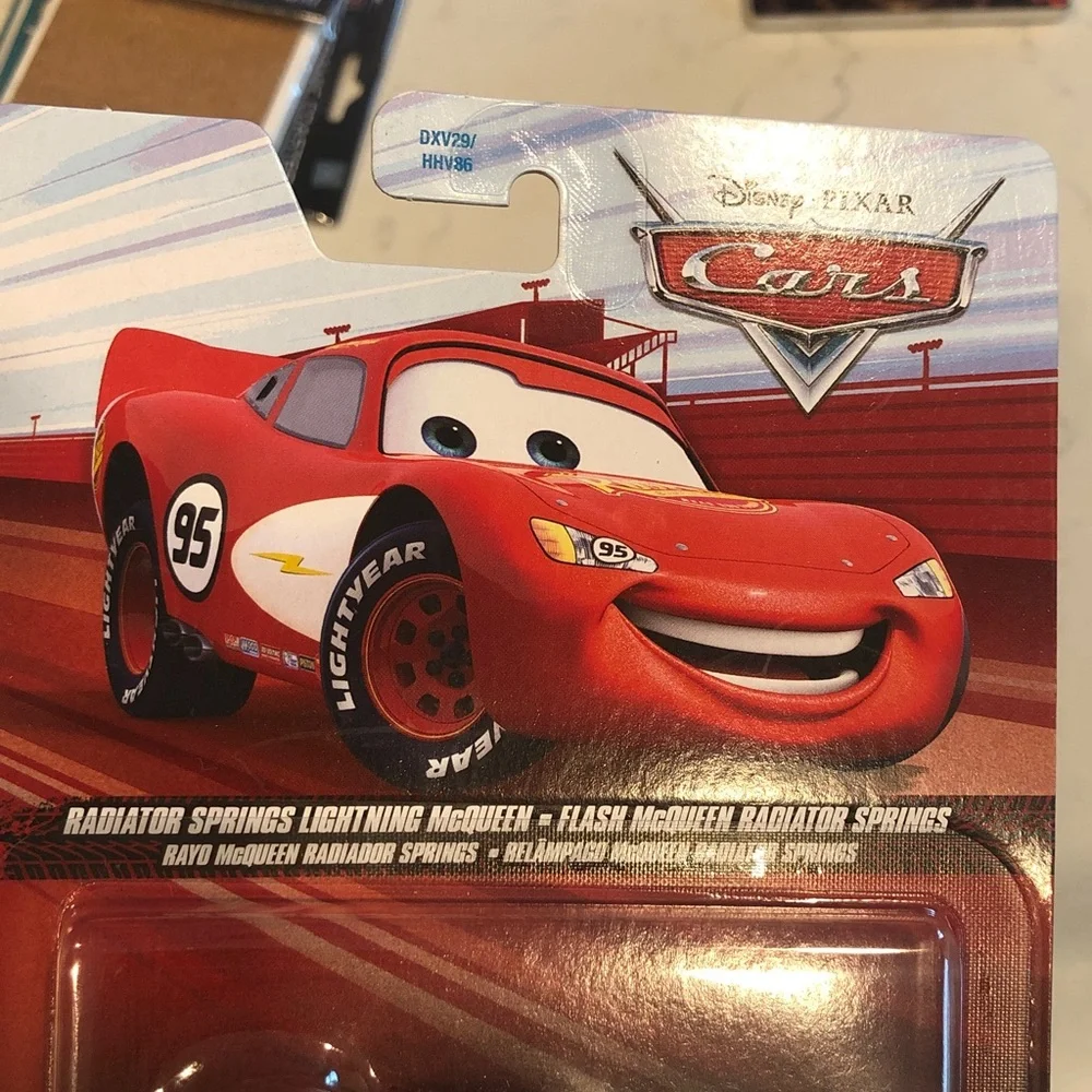 Pixar Cars Radiator Springs Lightning McQueen Toy Car